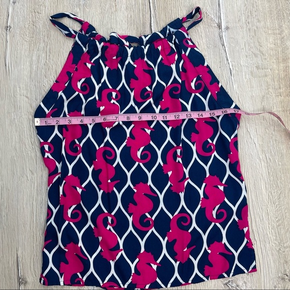 Escapada Sea Horse Tropical Tank Top Sz XS - Picture 7 of 9
